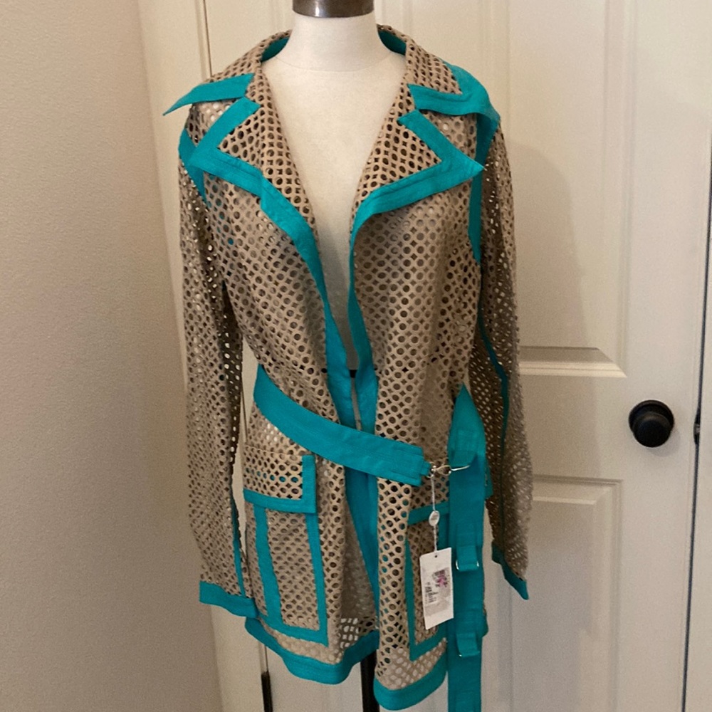 Beautiful coat by Gianni Versace.